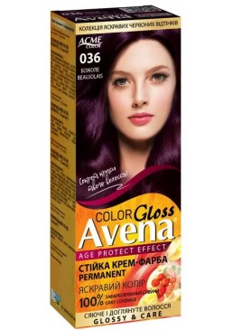 Крем-краска Acme Avena Gloss Color №036 Божоле, 133 мл